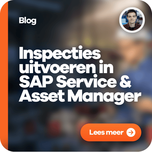 Blog - Inspecties uitvoeren in SAP Service Asset Manager