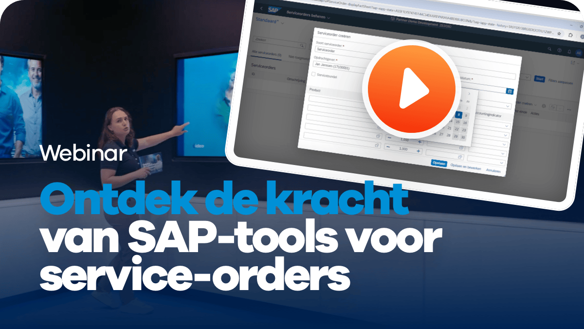 Ontdek de kracht van SAP-tools voor service-orders