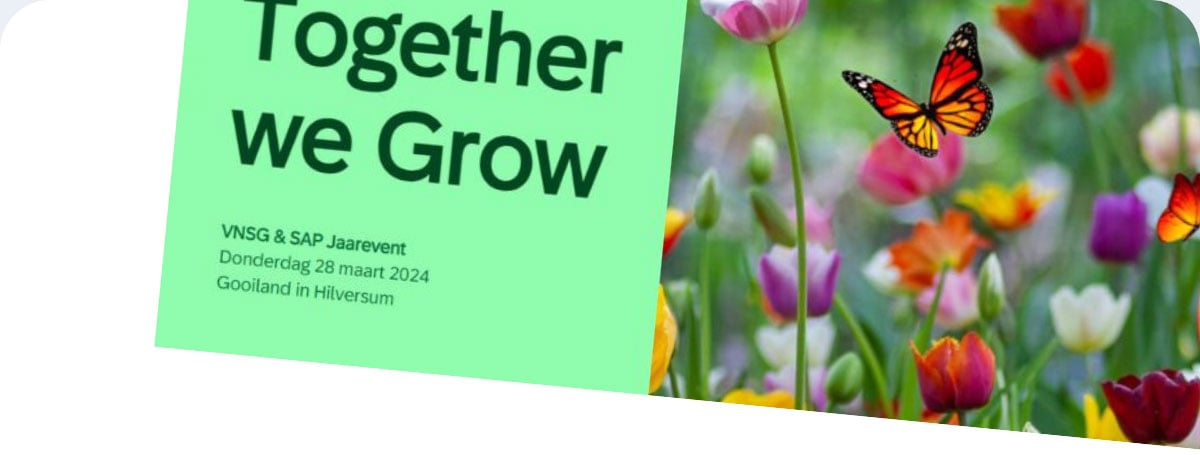 Together We Grow event banner
