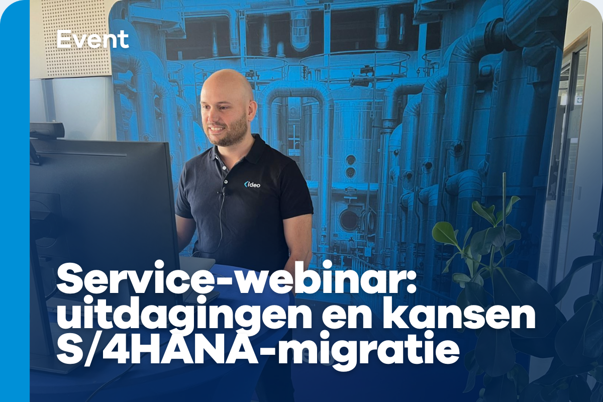 Service-webinar - uitdagingen en kansen S4HANA-migratie