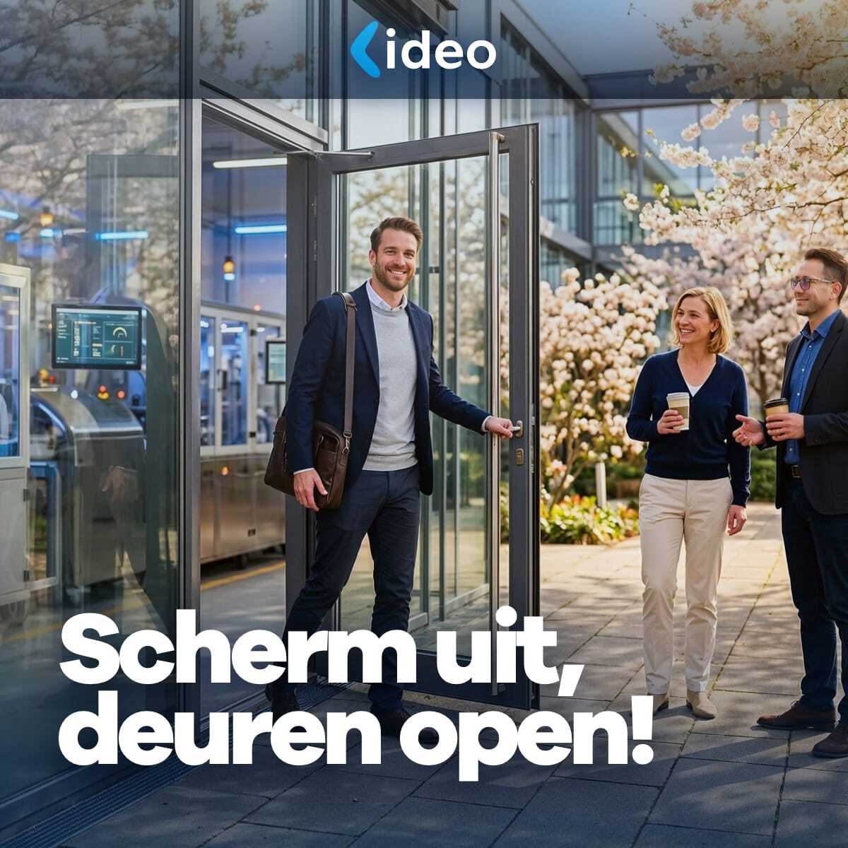 Scherm uit, deuren open!
